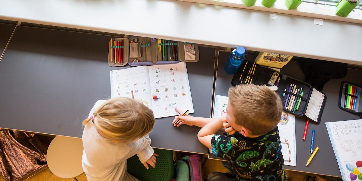 Ny elev på skolen